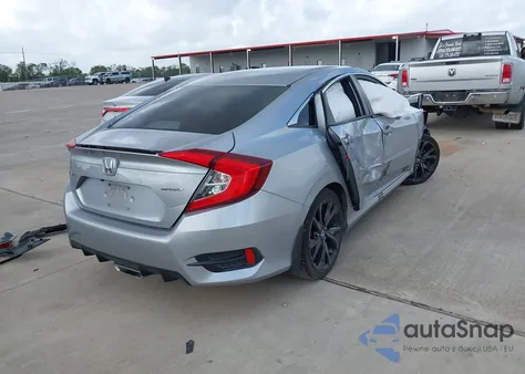 2019 Honda Civic Sport from USA, damaged, VIN 2HGFC2F85KH504408
